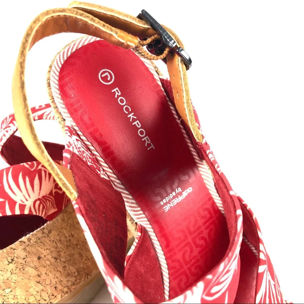 2o9 “Haylyn Cork Platform Slingback Sandal 8M
